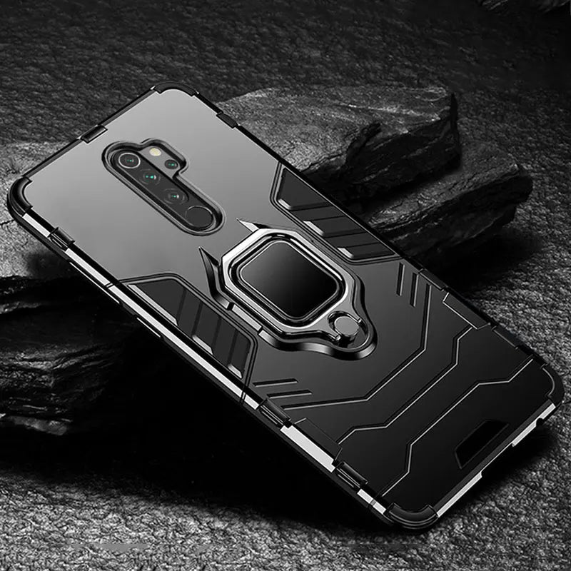KEYSION Shockproof Case for Redmi Note 10 10 Pro Max 9S 8 8A 7 7A 8T K20 K40 Back Phone Cover for  Mi 9T A2 A3 9SE Mi 11