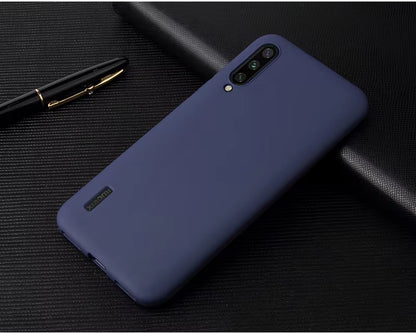 Candy Case for Xiaomi Mi A3 Matte Silicone Soft Back Cover for Xiaomi Mi A3 Back Cover Xiaomi Mia3 Protect Skin Silicon Case