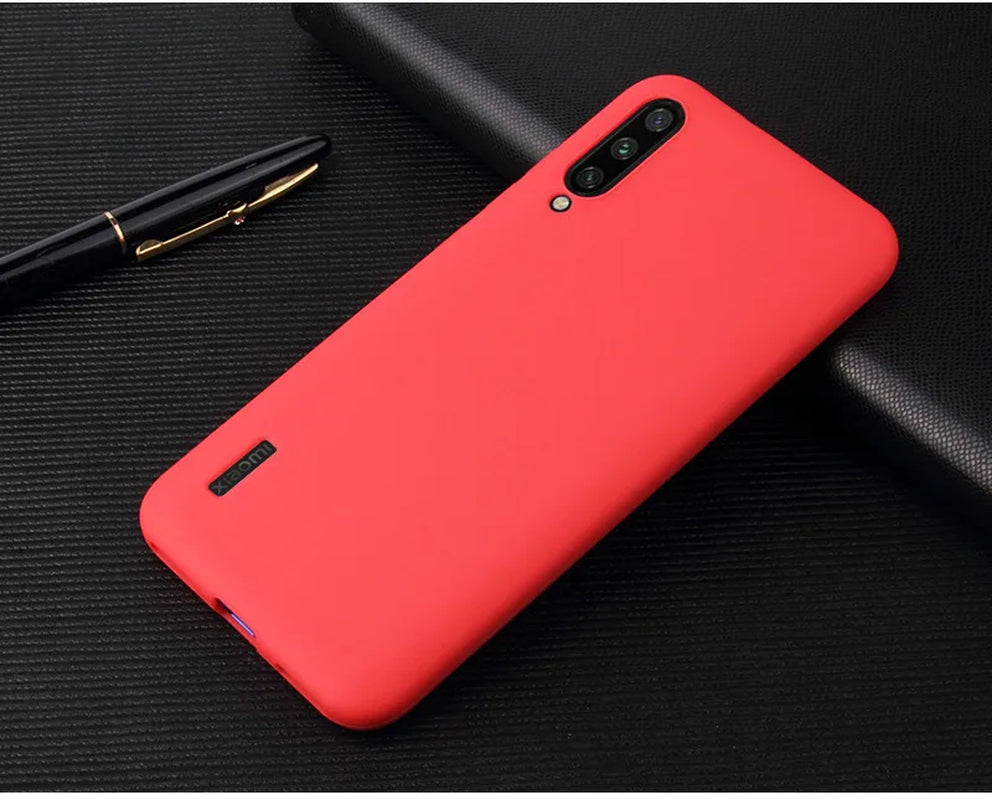 Candy Case for Xiaomi Mi A3 Matte Silicone Soft Back Cover for Xiaomi Mi A3 Back Cover Xiaomi Mia3 Protect Skin Silicon Case