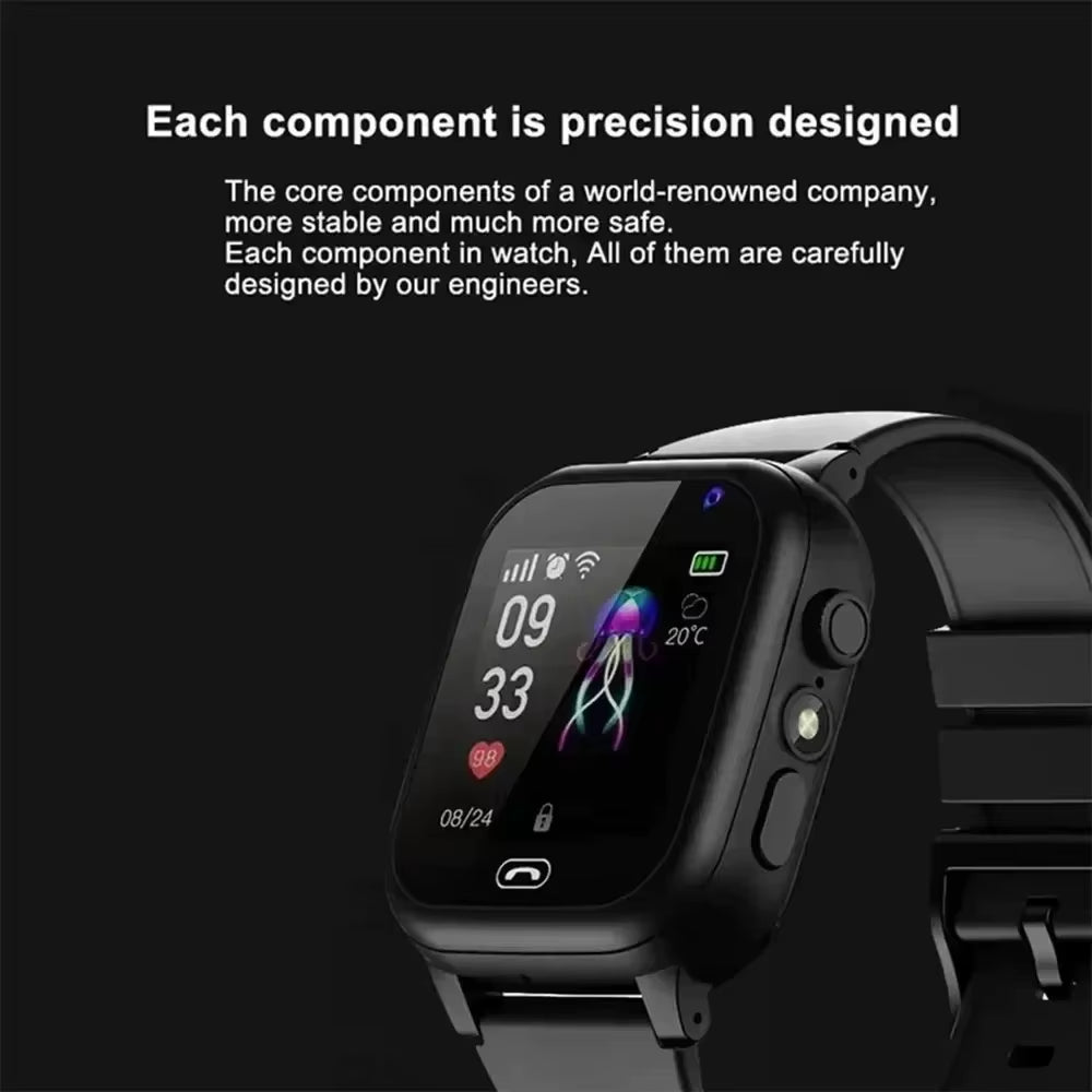 Xiaomi Kids 4G Smart Watch SOS GPS Location Video Call Sim Card Child Smartwatch Camera Waterproof Upgrade Watch for Boys Girls