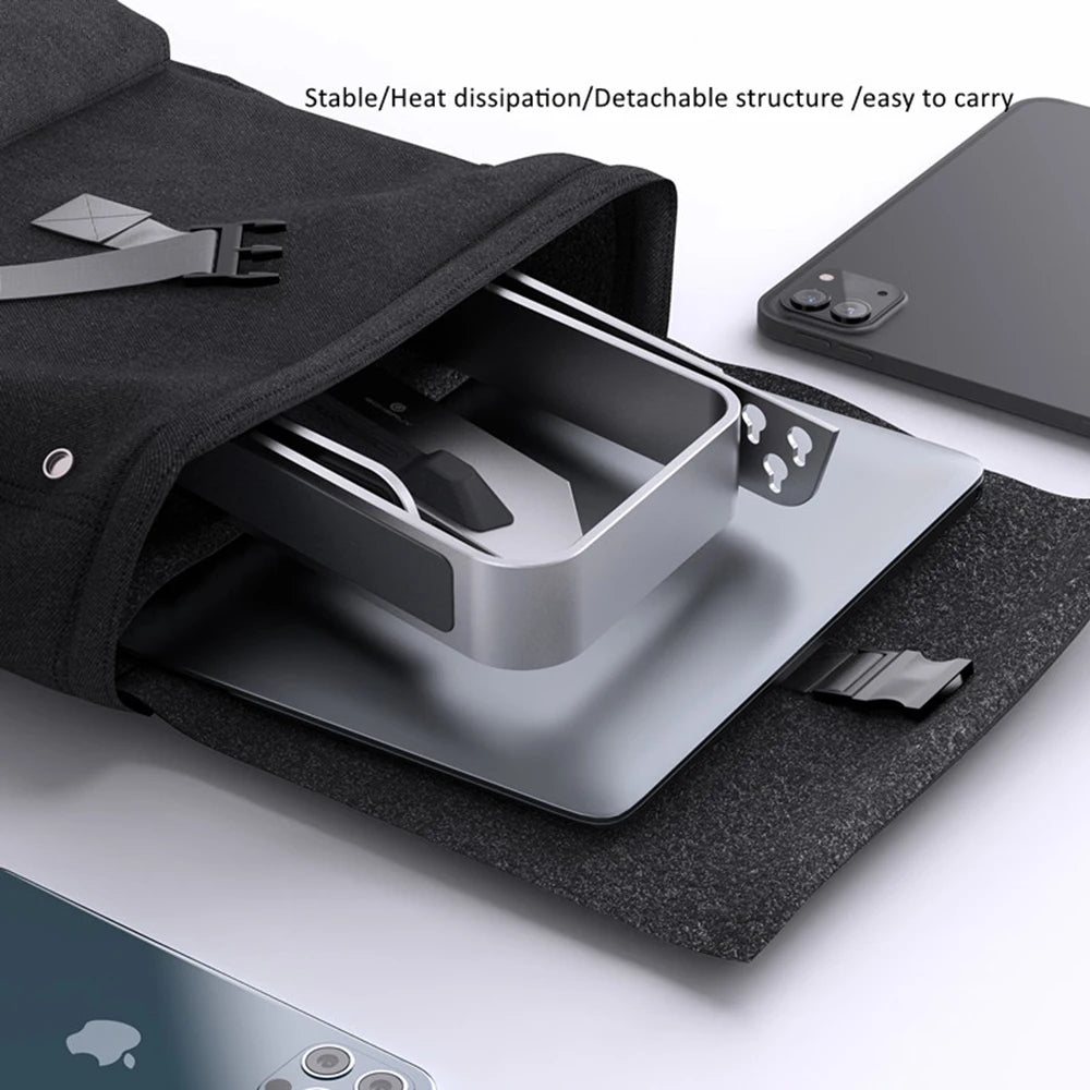 Adjustable Aluminum Laptop Stand Portable Notebook Support Holder for Macbook Pro Ipad Air Computer Tablet Riser Cooling Bracket