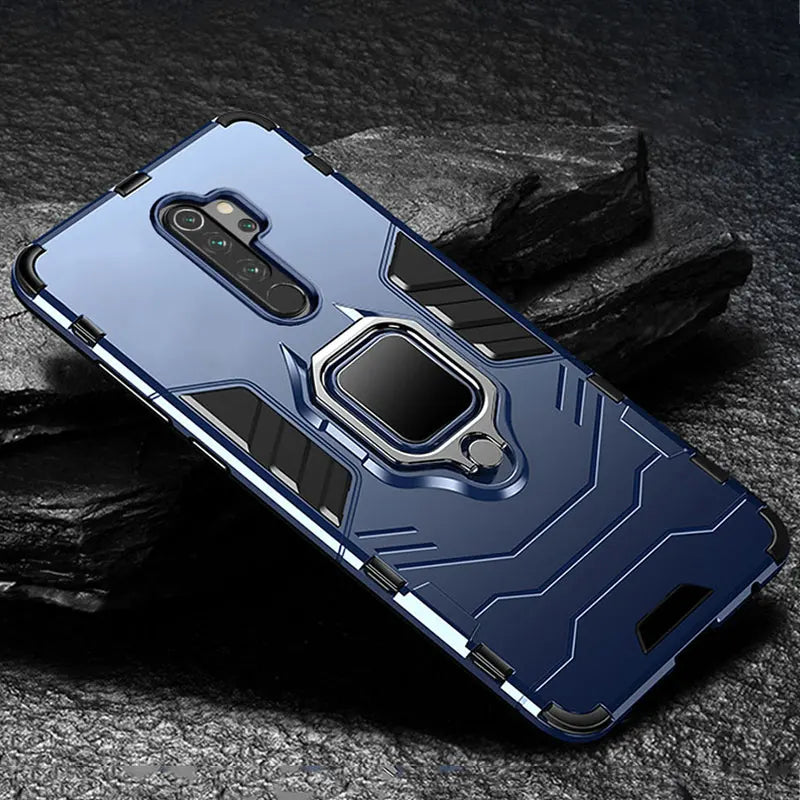 KEYSION Shockproof Case for Redmi Note 10 10 Pro Max 9S 8 8A 7 7A 8T K20 K40 Back Phone Cover for  Mi 9T A2 A3 9SE Mi 11