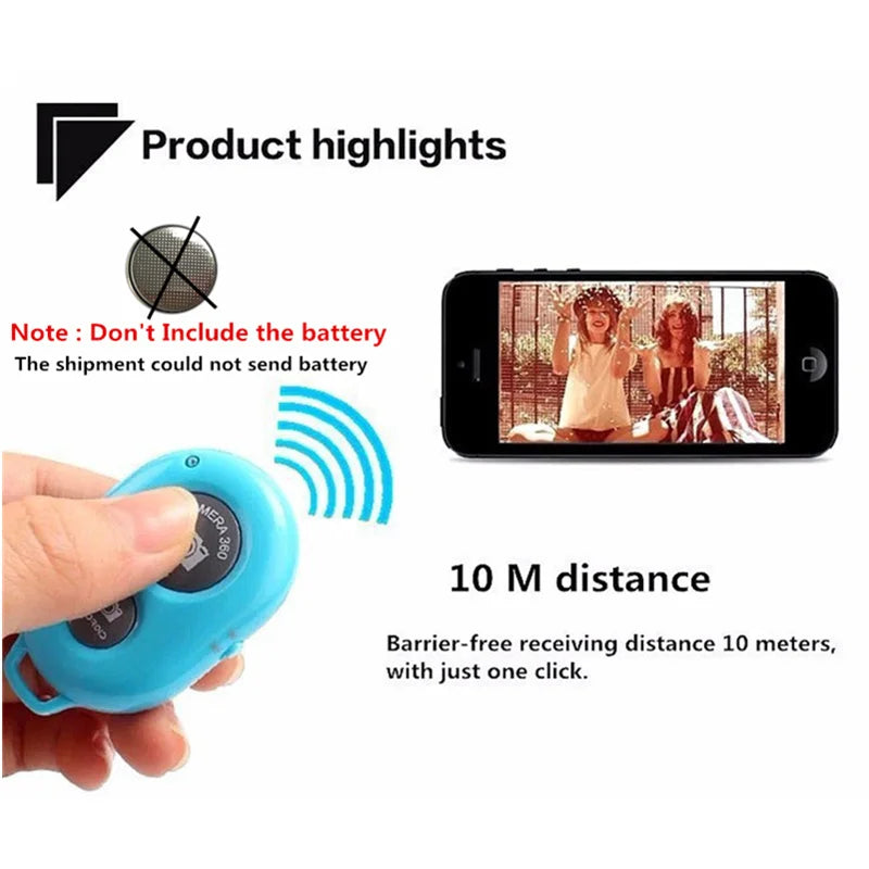 Phone Tripod Holder Flexible Sponge Octopus Tripod Stand Mount or Bluetooth Remote Shutter Selfie Stick Self-Timer Bracket