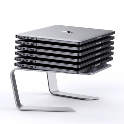 Adjustable Aluminum Laptop Stand Portable Notebook Support Holder for Macbook Pro Ipad Air Computer Tablet Riser Cooling Bracket