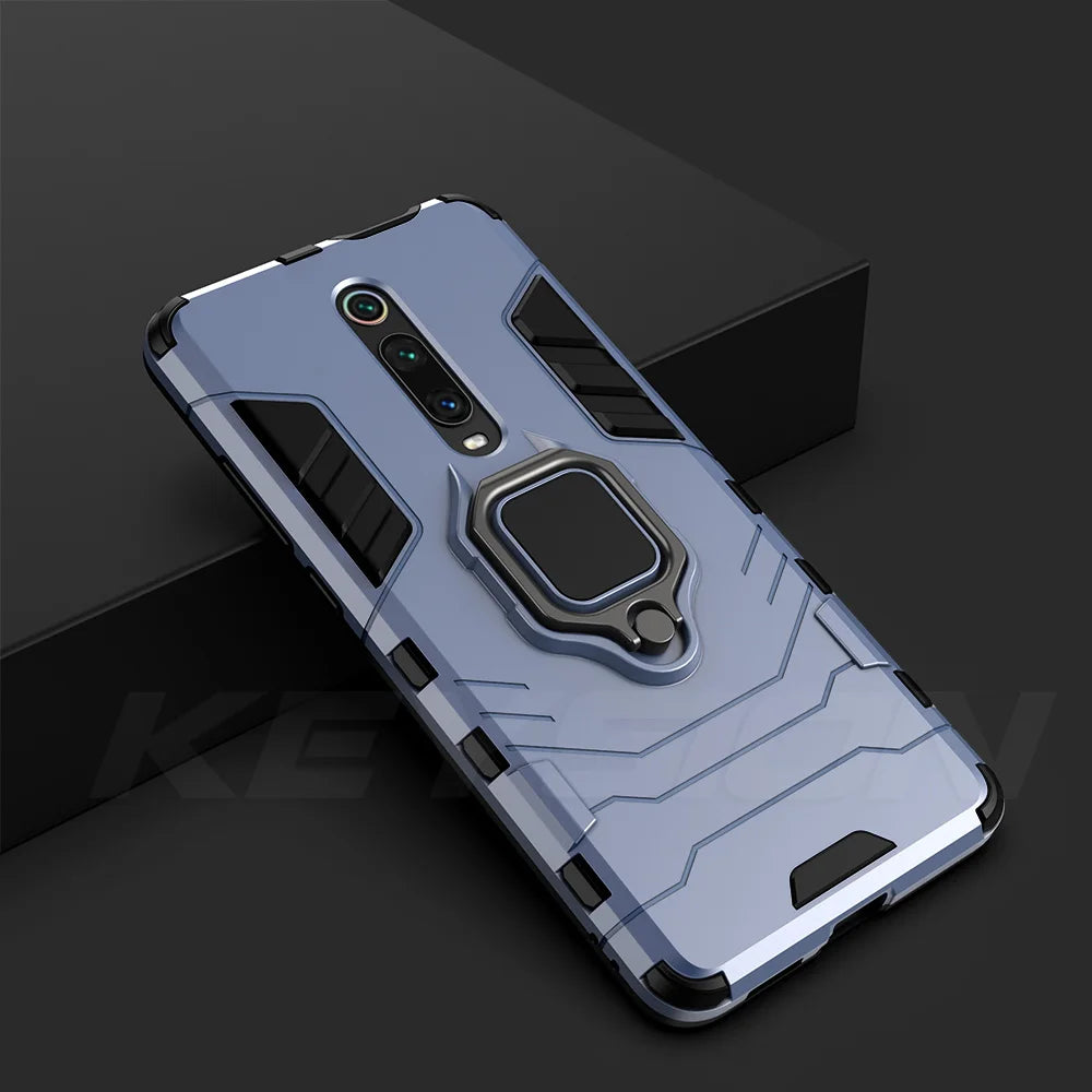 KEYSION Shockproof Case for Redmi 9 K20 Pro Note 9S 9 Pro Max 7 7A 6 8 Pro Phone Cover for  Mi 9T 9SE Cc9E Mi 8 Lite A2 A3