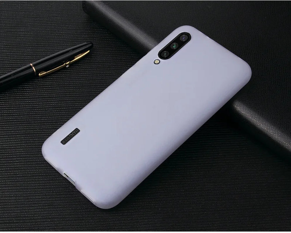 Candy Case for Xiaomi Mi A3 Matte Silicone Soft Back Cover for Xiaomi Mi A3 Back Cover Xiaomi Mia3 Protect Skin Silicon Case