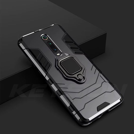 KEYSION Shockproof Case for Redmi 9 K20 Pro Note 9S 9 Pro Max 7 7A 6 8 Pro Phone Cover for  Mi 9T 9SE Cc9E Mi 8 Lite A2 A3